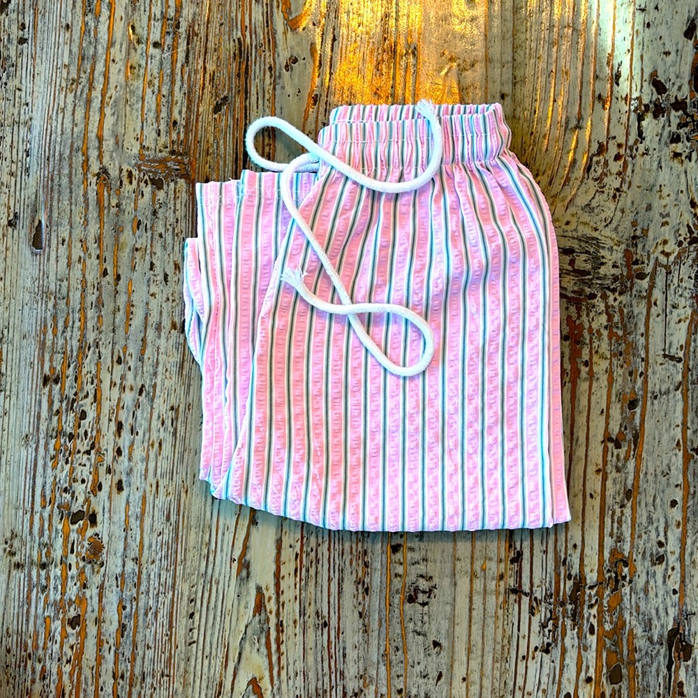NWOT adorable pink and green PJ bottoms
